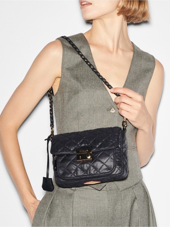 MZ Wallace Handbags - MZ Wallace Black Small Crosby Lock Crossbody